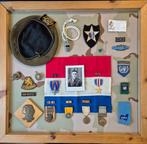 KL Korea 1950 Herinneringsdisplay, Verzamelen, Verzenden, Landmacht, Nederland, Embleem of Badge