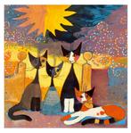 Rosina Wachtmeister - Ongetiteld - Fine Art Drukgesign., Antiek en Kunst, Kunst | Litho's en Zeefdrukken, Ophalen of Verzenden