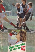 Retro reclame 1980 7Up frisdrank voor voetbal jongens, Verzamelen, Overige typen, Ophalen of Verzenden