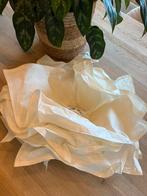 Papieren hanglampenkap Krusning, Ophalen, Wit, Rond, Zo goed als nieuw