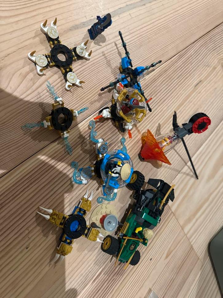 Lego Ninjago Sets: 71700, 70663, 70688, Kinderen en Baby's, Speelgoed | Duplo en Lego, Zo goed als nieuw, Lego, Complete set, Ophalen of Verzenden