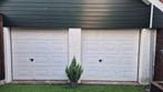 Gebruikte garagedeur (twee), Doe-het-zelf en Verbouw, Deuren en Horren, Ophalen, Gebruikt, Garagedeur, 120 cm of meer
