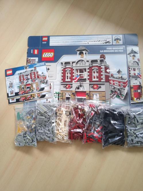 Lego 10197: Fire Brigade (Brandweerkazerne, Creator), Kinderen en Baby's, Speelgoed | Duplo en Lego, Zo goed als nieuw, Lego, Complete set