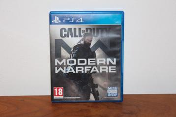 PS4 Game Call of duty modern warfare 