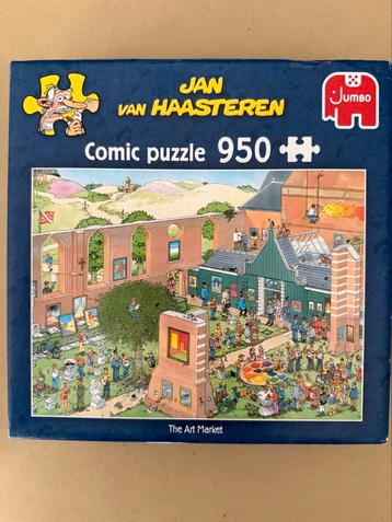 Jan van Haasteren ‘THE ART MARKET’ 950 stukjes beschikbaar voor biedingen