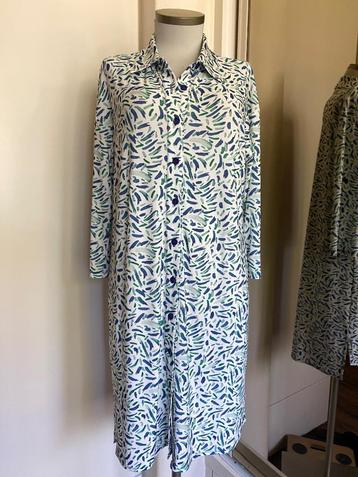 blousejurk Angelle Milan XL creme/blauw/groen travel NIEUW beschikbaar voor biedingen