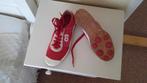 rood/beige schoenen / gympen maat 41, Ophalen, Rood, Sneakers of Gympen, Zo goed als nieuw