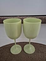 2 nieuwe wijnglazen van plastic, Ophalen of Verzenden, Nieuw
