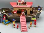 Sinterklaasboot stoomboot groot 51cm  Playmobil, Ophalen of Verzenden, Gebruikt, Complete set