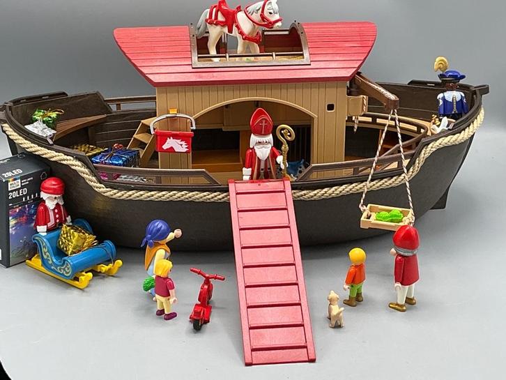 Sinterklaasboot stoomboot groot 51cm  Playmobil, Kinderen en Baby's, Speelgoed | Playmobil, Gebruikt, Complete set, Ophalen of Verzenden