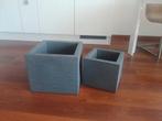 Bloembak / Plantenbak 2 stuks, Kunststof, Minder dan 60 cm, Rond, Nieuw