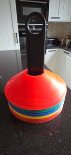 50 Trainingpionnen / Markeringshoedjes - 5 Kleuren, Sport en Fitness, Fitnessmaterialen, Ophalen of Verzenden, Nieuw, Overige typen