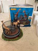 Lemax city zoo giraffen kooi kerstdorp, Ophalen of Verzenden, Zo goed als nieuw
