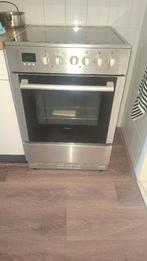 Fornuis electrisch, Huis en Inrichting, Keuken | Keukenelementen, Ophalen, Gebruikt, Overige kleuren, 50 tot 100 cm