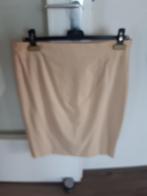 creme kleurig mantelpakje (merk Laurèl), Kleding | Dames, Beige, Maat 42/44 (L), Ophalen of Verzenden, Gedragen