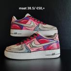 Nike Air Force 1 Custom Cartoon Maat 38.5, Nike, Ophalen of Verzenden, Zo goed als nieuw, Sneakers of Gympen