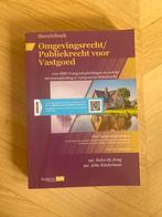 Omgevingsrecht / Publiekrecht voor Vastgoed - Theorieboek (e, Frans, Ophalen of Verzenden, Zo goed als nieuw, Eelco T. de Jong; Jelte A. Kinderman
