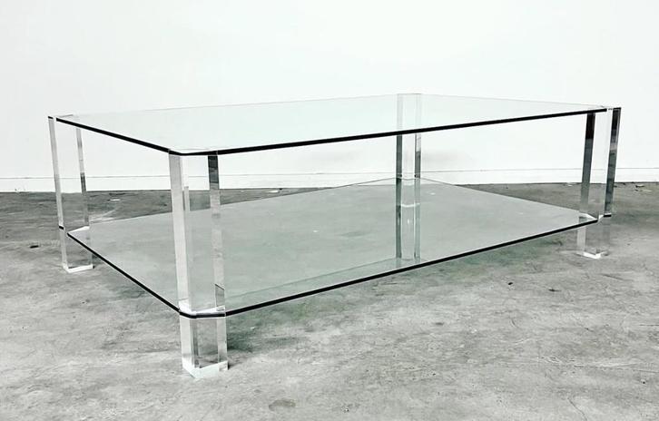 BOR Design salontafel – handgemaakt, modern en minimalistisc, Huis en Inrichting, Tafels | Salontafels, Zo goed als nieuw, Minder dan 50 cm