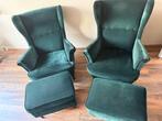 IKEA fauteuil strandmon, Huis en Inrichting, Fauteuils, Ophalen, Gebruikt, 75 tot 100 cm, Stof