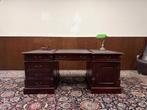 Klassiek Engels Chesterfield Bureau Partnerdesk, Ophalen