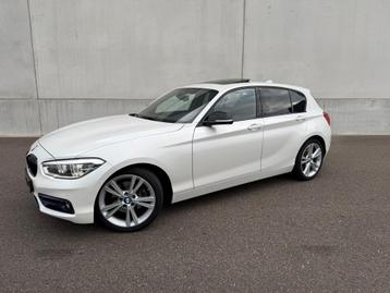 BMW 1-Serie 125i 224pk Aut 2017 Wit beschikbaar voor biedingen