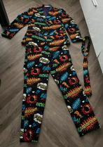 Comic Badaboom pak heren OppoSuits, maat 54 zgan!, Maat 52/54 (L), Carnaval, Opposuits, Ophalen of Verzenden