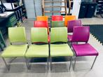 10 leren stoelen van Bree’s New World, Huis en Inrichting, Stoelen, Ophalen, Zo goed als nieuw, Overige kleuren, Vijf, Zes of meer stoelen