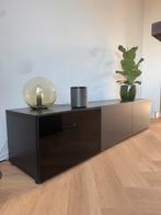 IKEA BESTA TV-meubel - Zwartbruin, Ophalen, Kunststof, Gebruikt, 150 tot 200 cm