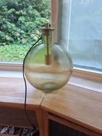 Mooie glazen lamp, Huis en Inrichting, Ophalen, Gebruikt, Minder dan 100 cm