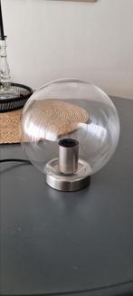 Glazen bollamp, Ophalen, Zo goed als nieuw, Glas, Minder dan 50 cm