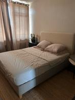 LAUVIK boxspring 200x160, Huis en Inrichting, Slaapkamer | Boxsprings, Ophalen, Gebruikt, Tweepersoons, 200 cm
