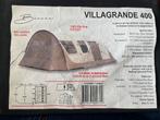 Bardani villagrande 400 tunneltent 6p bruin, Ophalen, Gebruikt