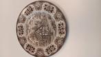Handbeschilderd bord English ironstone tableware., Antiek en Kunst, Ophalen of Verzenden