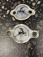 2 Gazelle spatbordplaatjes spatbord plaatje spatboordplaatje, Ophalen of Verzenden, Gebruikt, Gebruiksvoorwerp