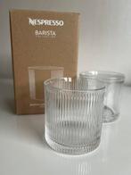 2 Nieuw in doos Nespresso Barista Mixology Glazen 300 ml, Huis en Inrichting, Keuken | Servies, Glas of Glazen, Nieuw, Ophalen of Verzenden