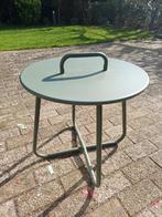 Tuin bijzettafel groen, Tuin en Terras, Tuintafels, Ophalen of Verzenden, Rond, Kunststof
