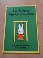 Vintage retro kleurboek dick bruna nijntje tweede 1994 miffy, Ophalen of Verzenden, Zo goed als nieuw, Materiaal