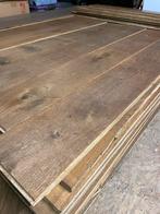 Eikenhouten vloerplanken, Doe-het-zelf en Verbouw, Hout en Planken, Ophalen, Gebruikt, Minder dan 25 mm, Eiken