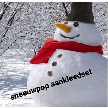 Sneeuwpop Aankleedset 
nieuw beschikbaar voor biedingen