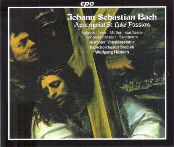 BACH Apocryphal St Luke Passion 2 - CD HELBICH CPO ZGAN beschikbaar voor biedingen