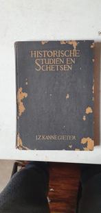 Historische studien en schetsen jz kannegieter, Ophalen of Verzenden