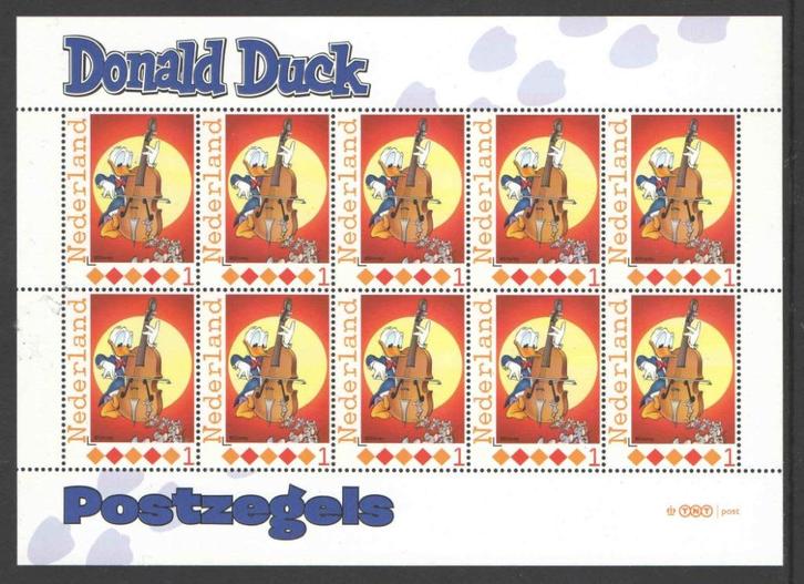 Postzegels Donald Duck, Ontdek Duckstad: Vel 27, Postzegels en Munten, Postzegels | Nederland, Postfris, Na 1940, Ophalen of Verzenden