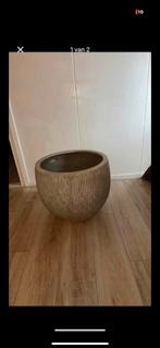 Keramiek Bloempot - Rond, Overige materialen, Gebruikt, Minder dan 60 cm, Rond