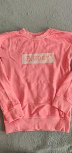 Trui B.Nosy neon zalm mt 134/140 *NIEUWSTAAT*, B.Nosy, Trui of Vest, Zo goed als nieuw, Verzenden