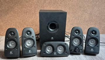 Logitech Z506 Surround Sound Speaker + subwoofer | 5.1 set beschikbaar voor biedingen