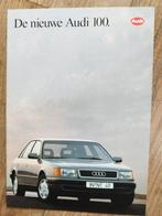 Audi 100 Brochure - 1990, Ophalen of Verzenden, Zo goed als nieuw, Audi, Audi