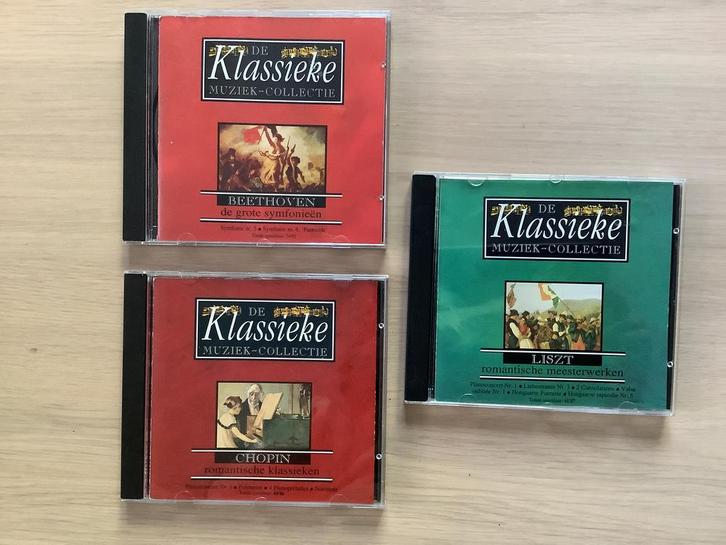 Klassieke Muziek-Collectie nr 4,18,28-Beethoven/Liszt/Chopin, Cd's en Dvd's, Cd's | Klassiek, Ophalen of Verzenden