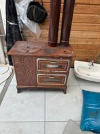 Sabah Houtkachel - Vintage Charme, Huis en Inrichting, Ophalen, Gebruikt, Houtkachel, Vrijstaand