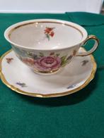 theekop en schotel winterling bloemen decor, Antiek en Kunst, Antiek | Servies los, Ophalen of Verzenden