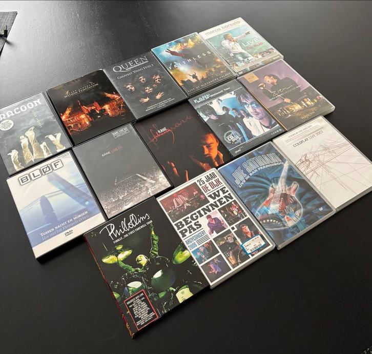Muziek DVD Collectie Diverse Artiesten, Cd's en Dvd's, Dvd's | Muziek en Concerten, Zo goed als nieuw, Muziek en Concerten, Alle leeftijden